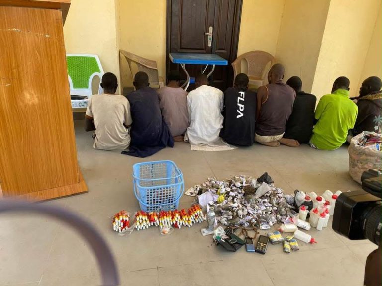 Army Arrests Nine in Yobe Drug Operation-worldfrontng.com