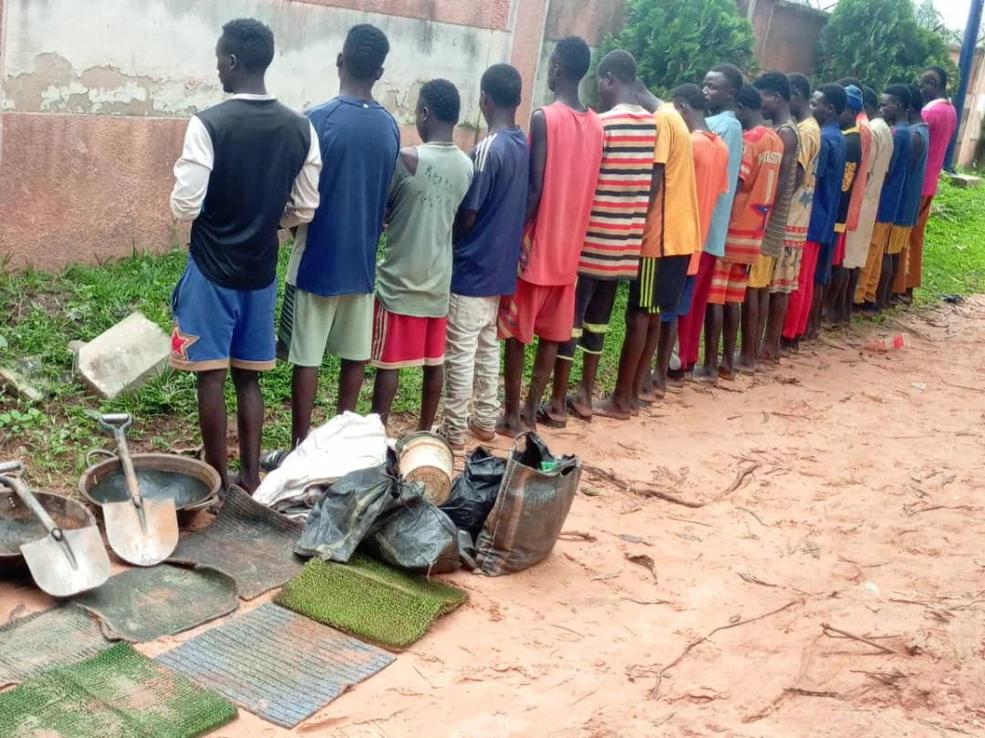 NSCDC Raids Illegal Mining Site-worldfrontng.com