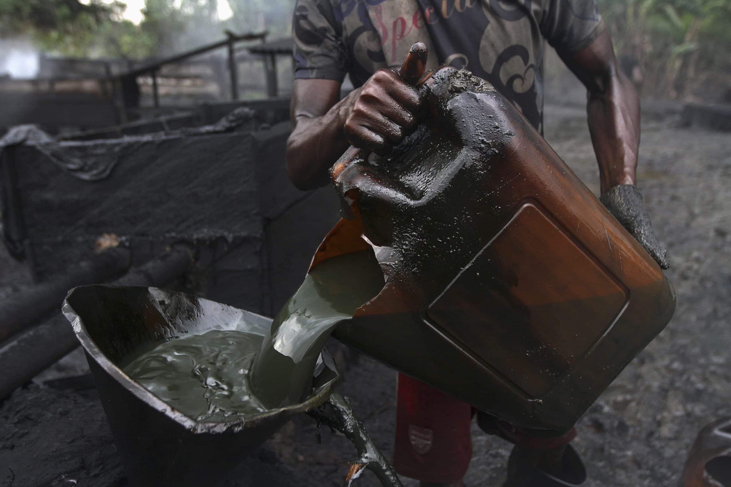 Navy Discovers Three Illegal Refining Sites-worldfrontng.com